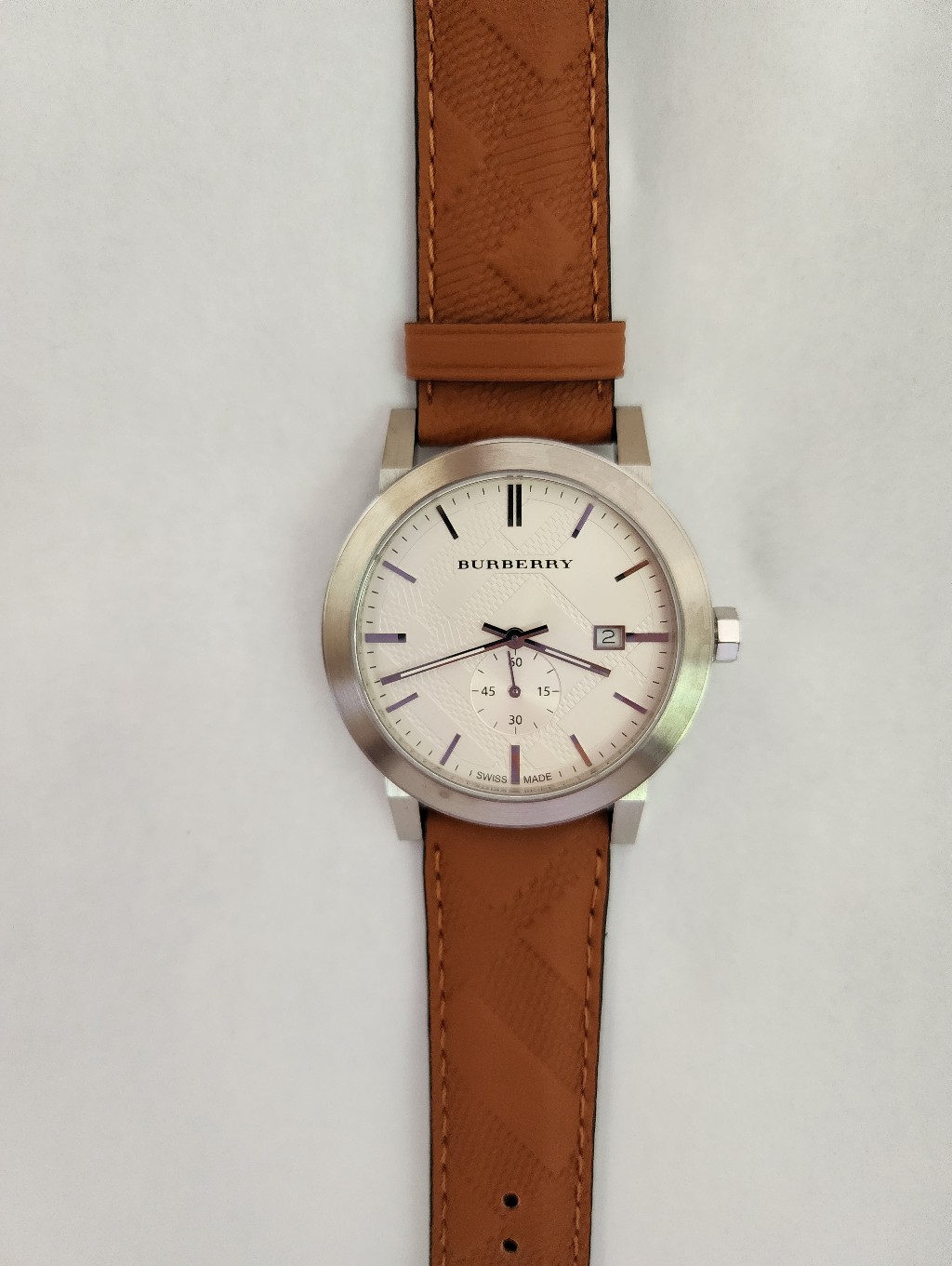 495 Brand New Men Burberry Watch Bu9904 Discontinued